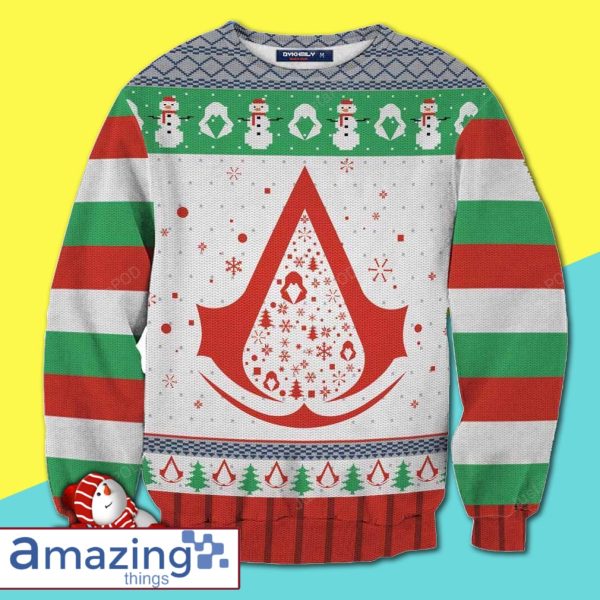 Assassi's Creed Wool Knitted Sweater Christmas Shirt