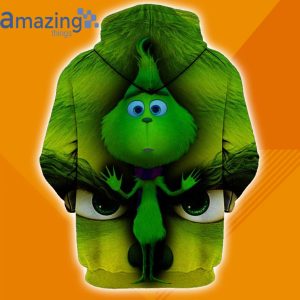 Baby Grinch Cute Christmas All Over Print 3D Hoodie image Baby Grinch Cute Christmas All Over Print 3D Hoodie