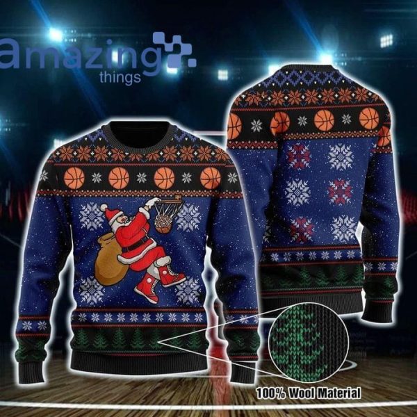 Basketball Christmas Knitting Pattern Christmas Ugly Sweater