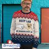 Best Labrador Grandpa Ever Awesome Gift For Dog Lovers Ugly Christmas Sweater