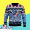Best Pucking Christmas Ever Jesus And Santa Claus Ugly Christmas Sweater