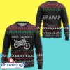 Biker Grandpa Braaap Gift For Christmas Party Ugly Christmas Sweater