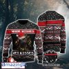 Black Cats Warm Wishes Wet Kisses Special Pattern Ugly Christmas Sweater