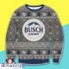 Busch Light Christmas All Over Printed Merry Christmas Knitting Pattern Ugly Sweater