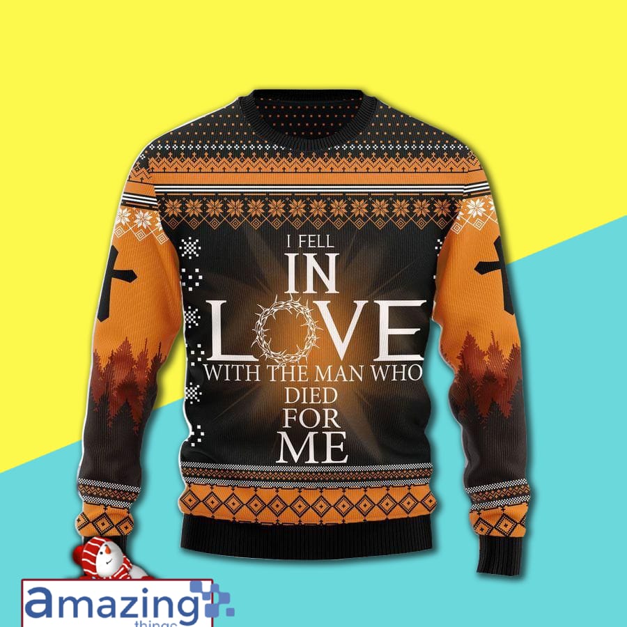 Christian Christmas Knitting Pattern Christmas Ugly Sweater image Christian Christmas Knitting Pattern Christmas Ugly Sweater Product photo 1