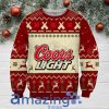Coors Light Christmas Knitting Pattern Christmas Ugly Sweater