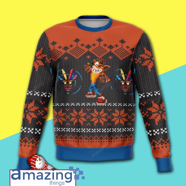 Crash Bandicoot Ugly Christmas Sweater Sweatshirt Gift For Christmas