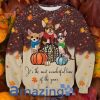 Cute Chihuahua Thanksgiving Christmas Knitting Pattern Christmas Ugly Sweater