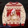 Cute Golden Retriever Dog Christmas Knitting Pattern Christmas Ugly Sweater