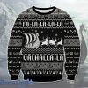 Fa-La-La-Valhalla Viking Ship Merry Christmas Ugly Christmas Sweater