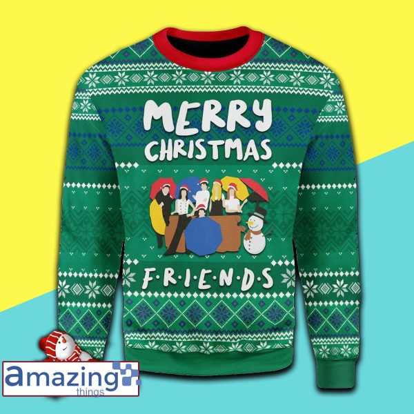 Friends Christmas Knitting Pattern Christmas Ugly Sweater