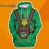 Grinch And Irish All Over Print 3D Hoodie