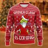 Grinch Claw Is Coming Funny Christmas All Over Print 3D Sweater