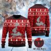 Grinch Covid Christmas All Over Printed d Wool Material Sweater