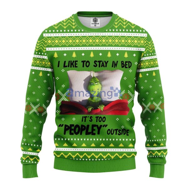 Grinch Sleep Ugly Christmas Sweater Amazing Gift Idea Thanksgiving Giftproduct photo 1