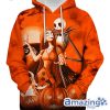 Halloween Jack Skellington And Sally Jack Skellington Hoodie