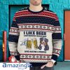 I Like Beer And Bernese Mountain And Maybe Three People Ugly Christmas Sweater