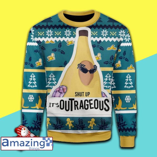 It's Outrageous Christmas Knitting Pattern Christmas Ugly Sweater