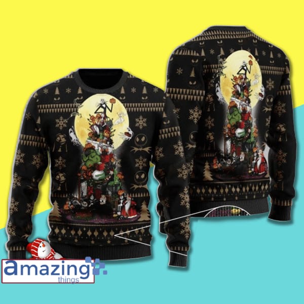 Jack & Friends Wool Material All Over Printed 3D Sweater image Jack & Friends Wool Material All Over Printed 3D Sweater Product photo 1