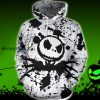 Jack Skellington Hoodie Halloween 3D Jack Skellington Hoodie