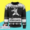 Jesus Saves Baseball Christmas Knitting Pattern Christmas Ugly Sweater