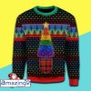 LGBT Christmas Tree Knitting Pattern Ugly Sweater