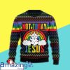 Lgbt Not Today Jesus Christmas Knitting Pattern Christmas Ugly Sweater