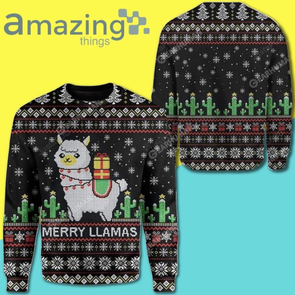 Llama Christmas Ugly Christmas Sweater Sweatshirt
