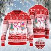 Llama Lovers Christmas Couple Llama Ugly Christmas Sweater