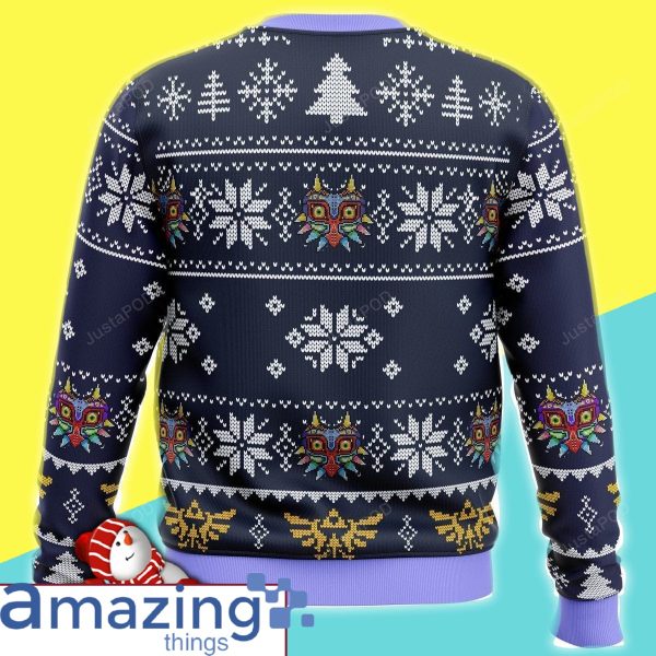 Majora's Mask Legend Of Zelda All Over Printed Christmas Sweater