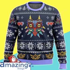 Majora's Mask Legend Of Zelda All Over Printed Christmas Sweater