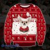 Merry Christmas Adorable Holiday Chihuahua And Funny Icons Emoji Ugly Christmas Sweater