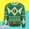 Merry Christmas Gearhomies Unisex Green Power Ranger Ugly Christmas Sweater