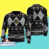 Merry Christmas Power Ranger Black Christmas Ugly Sweater