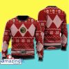 Merry Christmas Power Ranger Red Christmas Ugly Sweater