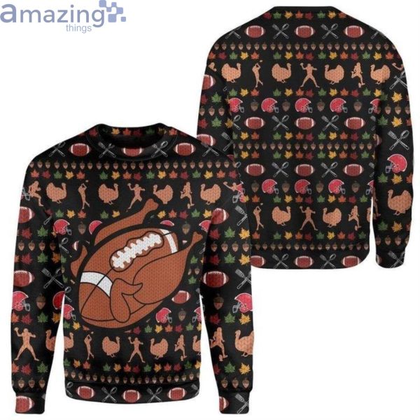 Merry Christmas Turky Thanksgiving Ugly Christmas Sweaterproduct photo 1
