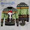 Merry Christmas With Awesome Pattern Happy Baby Cows Merry Wool Christmas Sweater