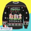 Merry Christmas With Awesome Pattern Merry Dogmas All For Dog Lover Christmas Sweater