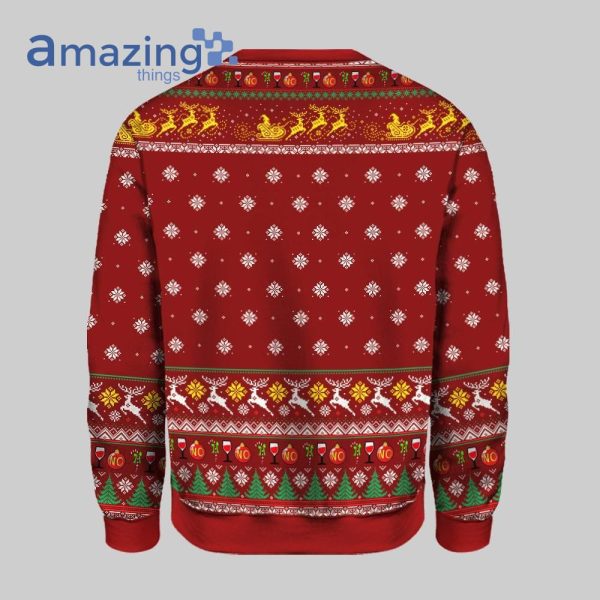 My Day I'm Booked Christmas Knitting Pattern Ugly Sweater