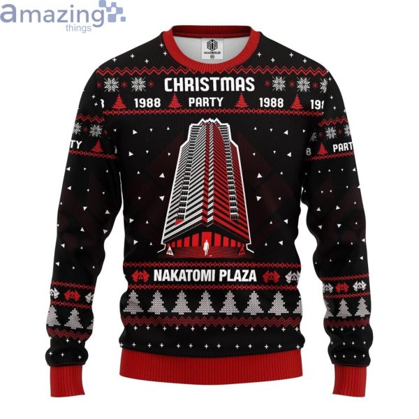 Nakatomi Plaza Christmas Party Black Ugly Christmas Sweaterproduct photo 1