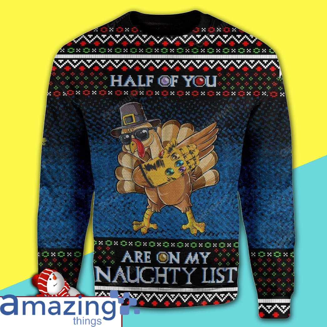 Naughty Turkey Christmas Knitting Pattern Christmas Ugly Sweater