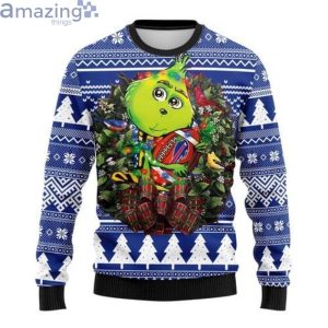Nfl Buffalo Bills Grinch Hug Christmas Ugly Sweaterproduct photo 1