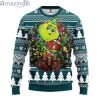 Nfl Philadelphia Eagles Grinch Hug Christmas Ugly Sweater