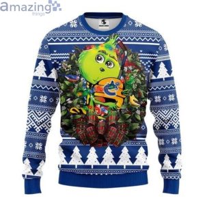 Nhl Vancouver Canucks Grinch Hug Christmas Ugly Sweaterproduct photo 1