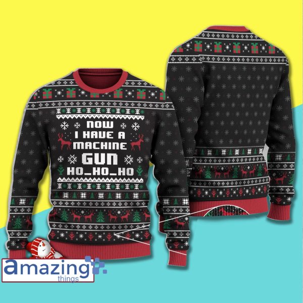 Now I Have A Machine Gun Knit Sweater For Men And Women