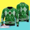 Power Ranger Green Christmas Ugly Sweater
