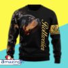 Rottweiler Half Cool Christmas Knitting Pattern Christmas Ugly Sweater
