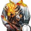 Sabo Fire One Piece Anime Movie All Over Print 3D Hoodie