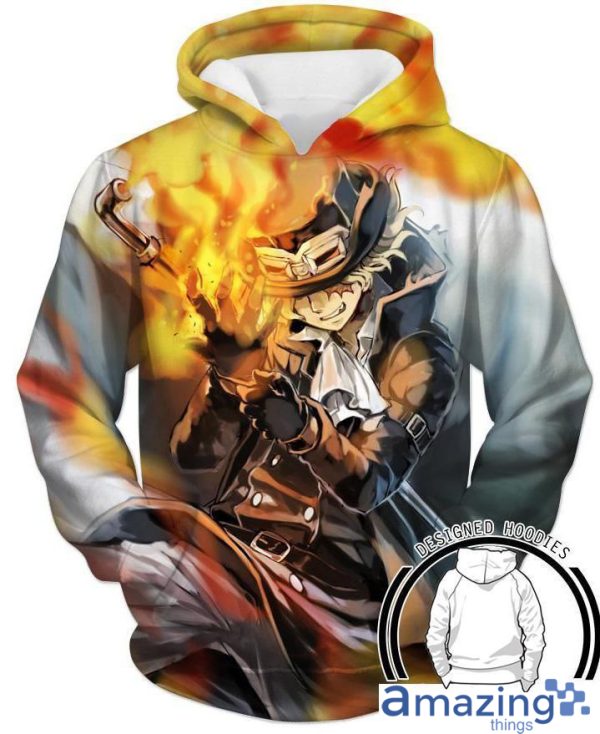 Sabo Fire One Piece Anime Movie All Over Print 3D Hoodie