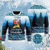 Santa And Husky Walkin’ In A German Shepherd Wonderland Ugly Christmas Sweater